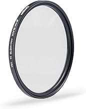 Tiffen 49mm Black Pro-Mist 1/4 Filter|Black Pro-Mist Filter|Ultra Slim|Cinematic Effect Camera for Portrait Photography/Video/Vlog