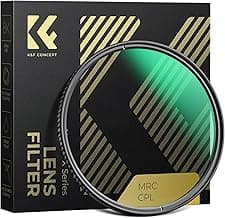 58mm Circular Polarizers Filter, K&F CONCEPT 58MM Circular Polarizer Filter HD 28 Layer Super Slim Multi-Coated CPL Lens Filter (Nano-X Series)