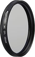 Amazon Basics Circular Polarizer Camera Lens Filter - 58 mm