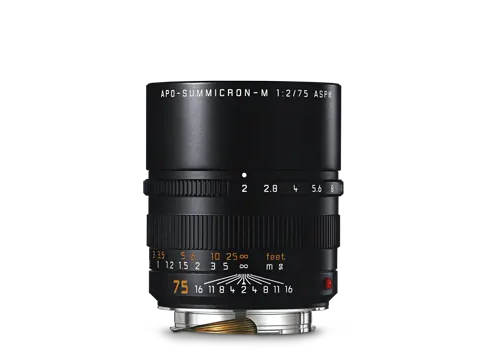 Leica Apo-Summicron-M 75 mm f/2.0 Asph - 75 mm f/2 camera lens